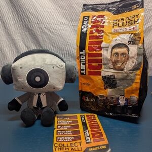 Opened skibidi speaker man plush